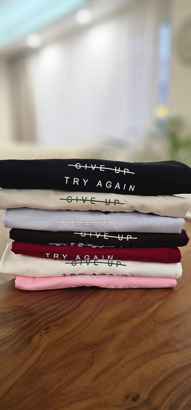 تیشرت TRY AGAIN